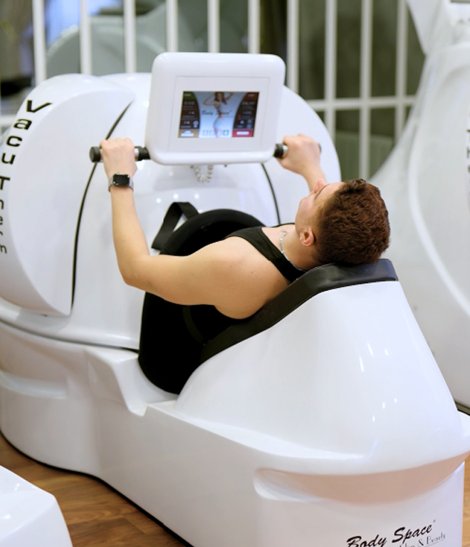 Erkek Bodyspace Vakumlu Yatay Bisiklet 